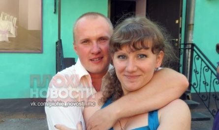 Антон Франчиков с женой